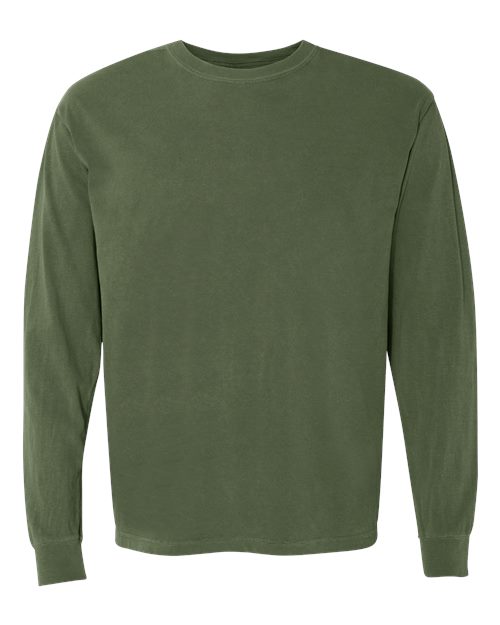 Comfort Colors. Unisex Garment-Dyed Heavyweight Long Sleeve T-Shirt. 6014
