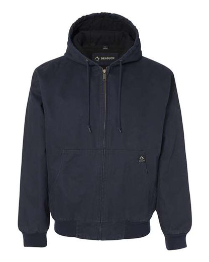 DRI DUCK. Cheyenne Boulder Cloth™ Hooded Jacket with Tricot Quilt Lining Tall Sizes. 5020T