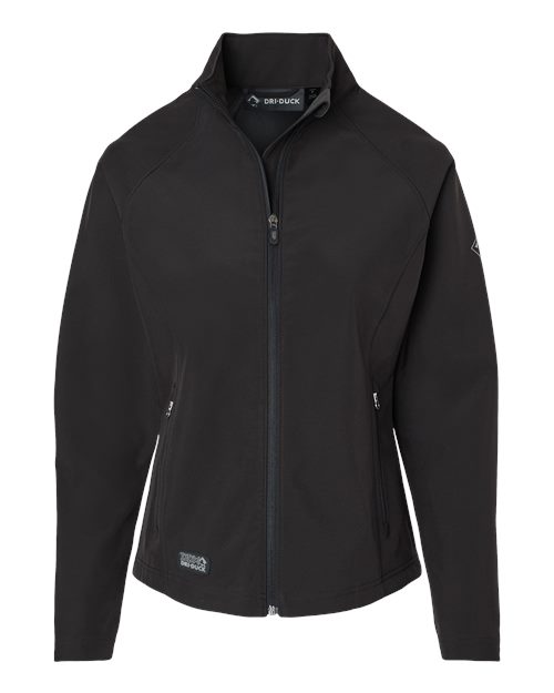 DRI DUCK. Women's Contour Soft Shell Jacket. 9439