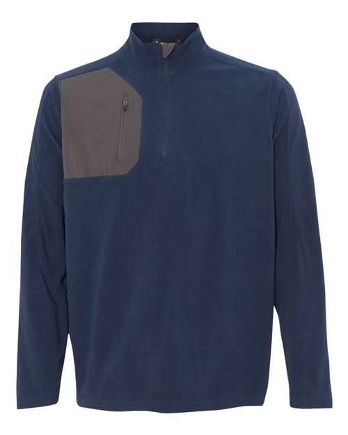 DRI DUCK. Interval DDX Quarter-Zip Nano Fleece Nylon Pullover. 7345