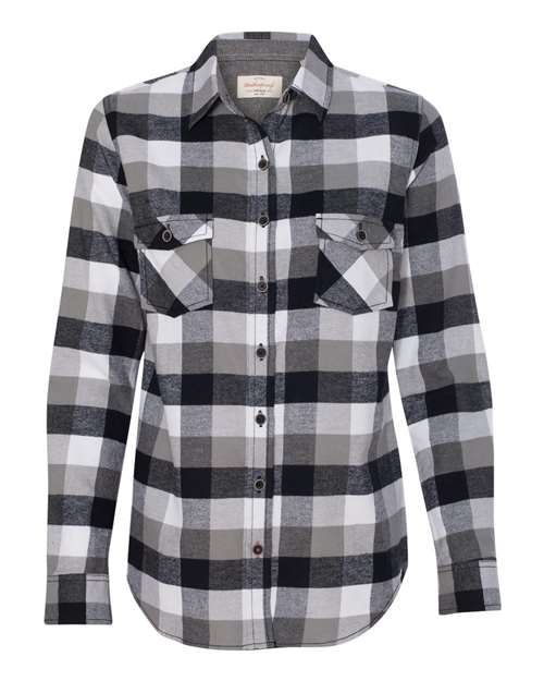 Weatherproof. Women's Vintage Brushed Flannel Long Sleeve Shirt. W164761
