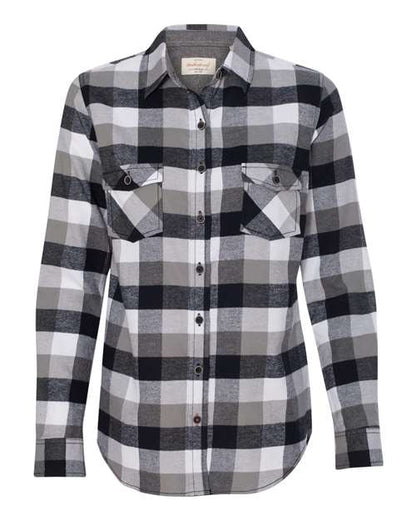 Weatherproof. Women's Vintage Brushed Flannel Long Sleeve Shirt. W164761