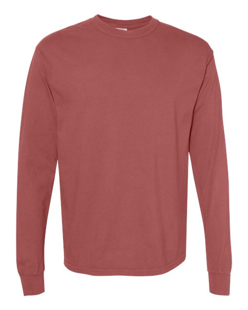 Comfort Colors. Unisex Garment-Dyed Heavyweight Long Sleeve T-Shirt. 6014