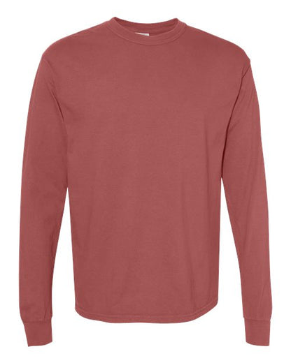 Comfort Colors. Unisex Garment-Dyed Heavyweight Long Sleeve T-Shirt. 6014
