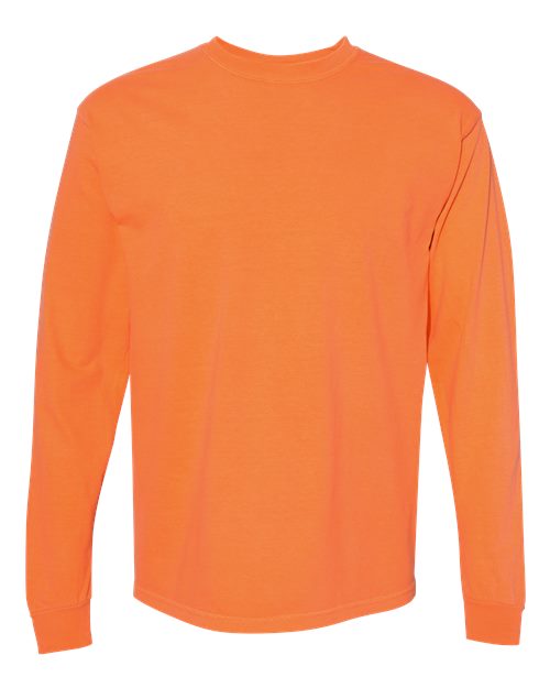 Comfort Colors. Unisex Garment-Dyed Heavyweight Long Sleeve T-Shirt. 6014