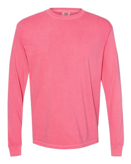 Comfort Colors. Unisex Garment-Dyed Heavyweight Long Sleeve T-Shirt. 6014