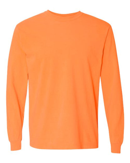 Comfort Colors. Unisex Garment-Dyed Heavyweight Long Sleeve T-Shirt. 6014