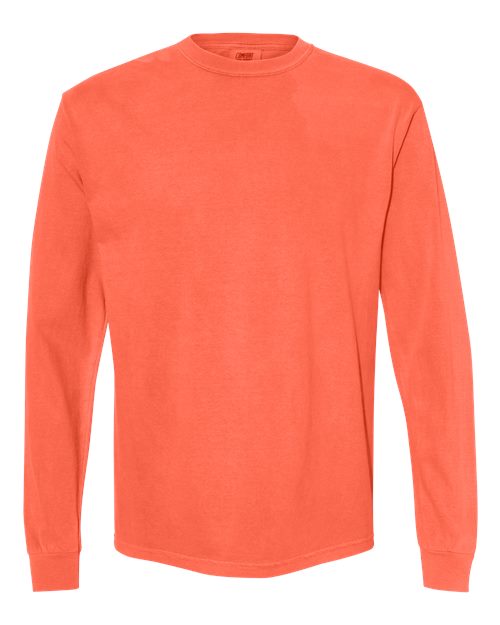 Comfort Colors. Unisex Garment-Dyed Heavyweight Long Sleeve T-Shirt. 6014