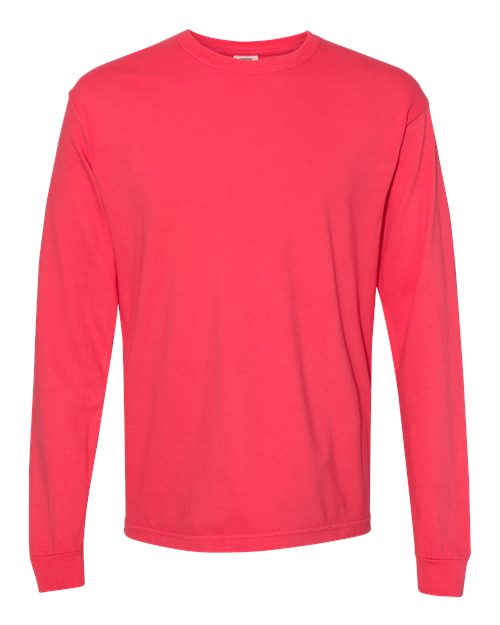 Comfort Colors. Unisex Garment-Dyed Heavyweight Long Sleeve T-Shirt. 6014