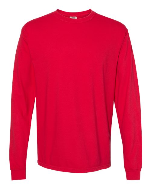Comfort Colors. Unisex Garment-Dyed Heavyweight Long Sleeve T-Shirt. 6014
