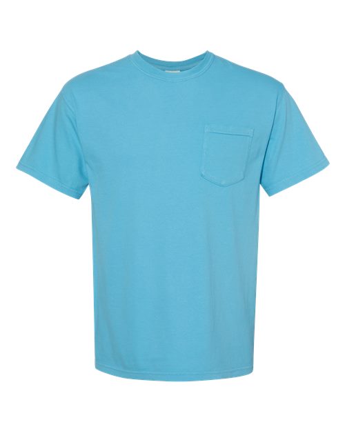 Comfort Colors. Unisex Garment-Dyed Heavyweight Pocket T-Shirt. 6030