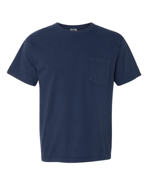 Comfort Colors. Unisex Garment-Dyed Heavyweight Pocket T-Shirt. 6030