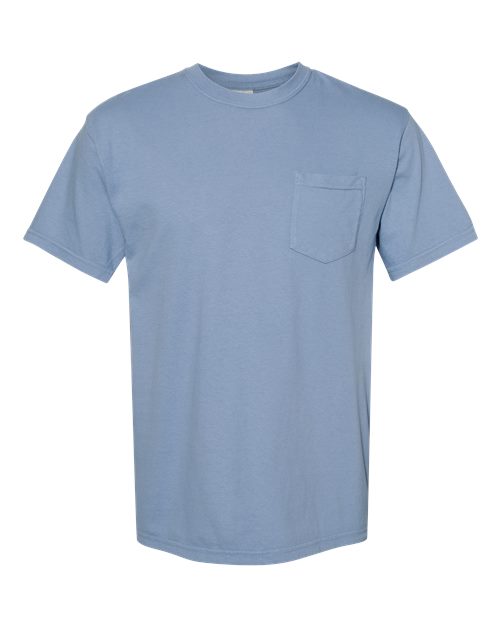 Comfort Colors. Unisex Garment-Dyed Heavyweight Pocket T-Shirt. 6030