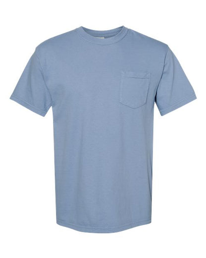 Comfort Colors. Unisex Garment-Dyed Heavyweight Pocket T-Shirt. 6030