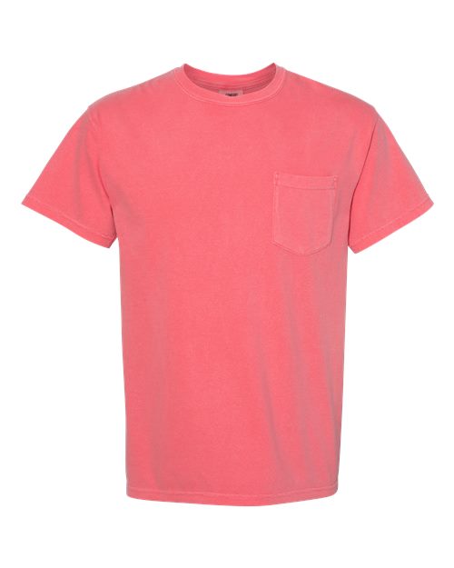 Comfort Colors. Unisex Garment-Dyed Heavyweight Pocket T-Shirt. 6030