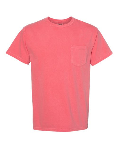 Comfort Colors. Unisex Garment-Dyed Heavyweight Pocket T-Shirt. 6030