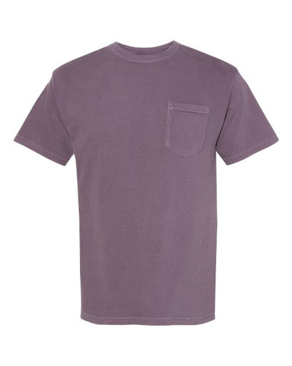 Comfort Colors. Unisex Garment-Dyed Heavyweight Pocket T-Shirt. 6030