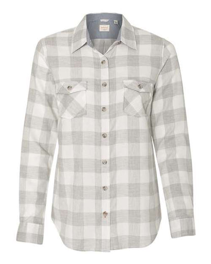 Weatherproof. Women's Vintage Brushed Flannel Long Sleeve Shirt. W164761