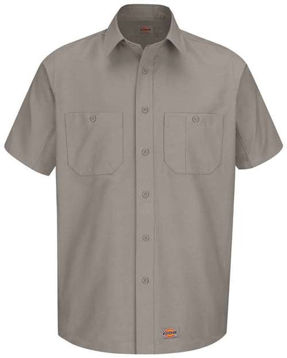 Dickies. Short Sleeve Work Shirt - Tall Sizes. WS20T