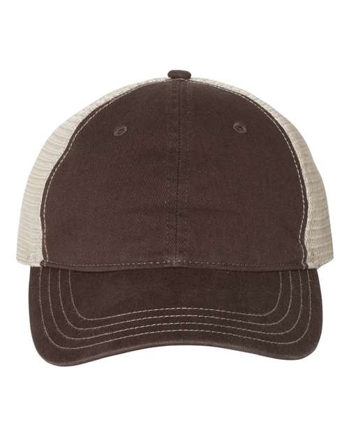 Richardson. Garment-Washed Trucker Cap. 111