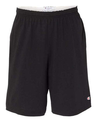 Champion. Cotton Jersey 9" Shorts with Pockets. 8180