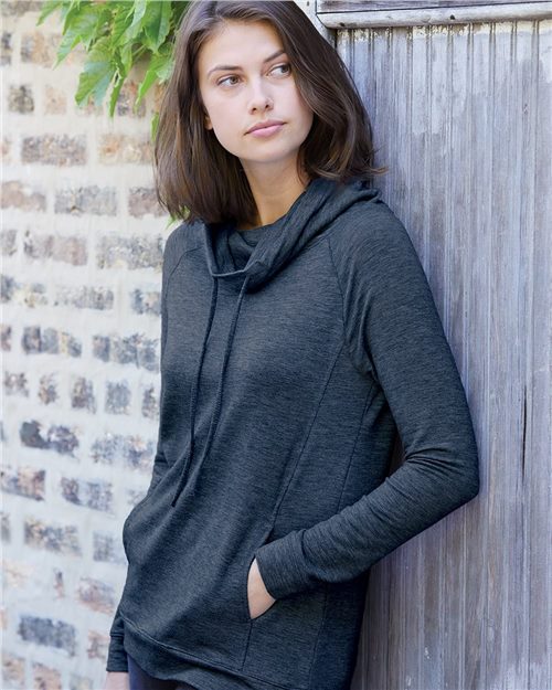 Weatherproof. Women’s HeatLast™ Fleece Faux Cashmere Funnel Neck Sweatshirt. W18706