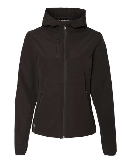 DRI DUCK. Women's Ascent Soft Shell Hooded Jacket. 9411