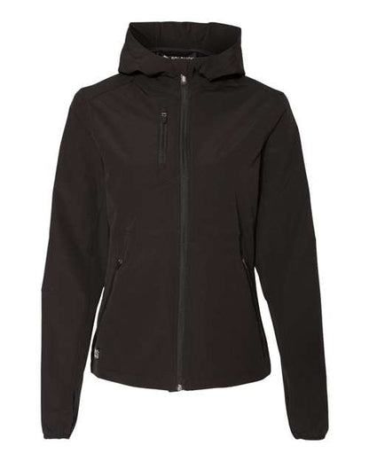 DRI DUCK. Women's Ascent Soft Shell Hooded Jacket. 9411