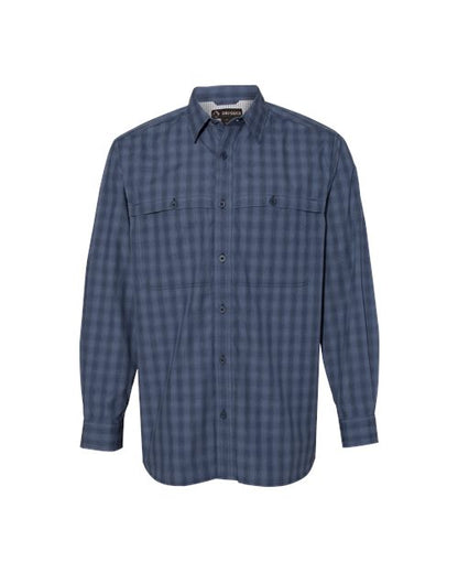 DRI DUCK. Men's Paseo Plaid Shirt. 4465