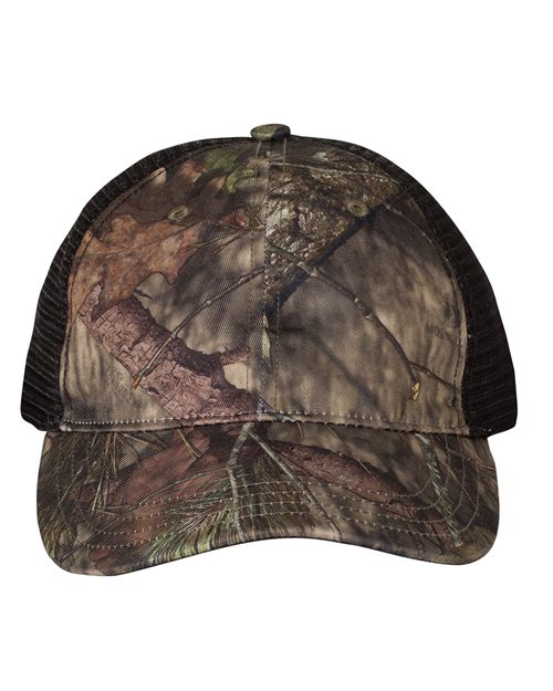 Richardson. Garment Washed Printed Trucker Cap. 111P