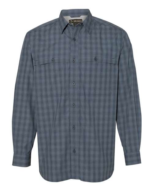 DRI DUCK. Paseo Plaid Shirt. 4465