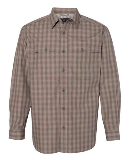 DRI DUCK. Men's Paseo Plaid Shirt. 4465