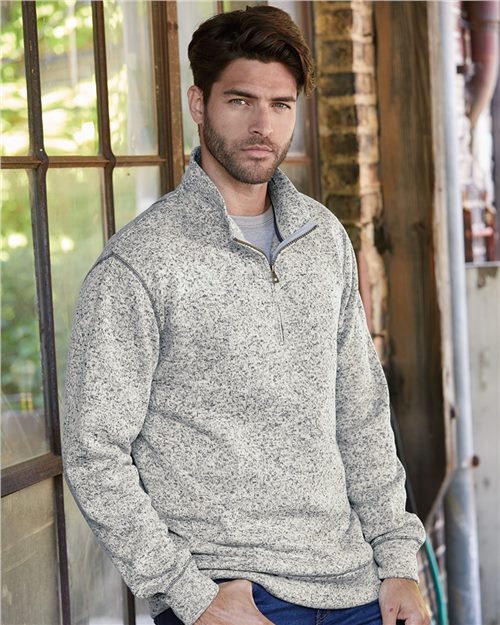 Weatherproof. Vintage Sweaterfleece Quarter-Zip Sweatshirt. 198188