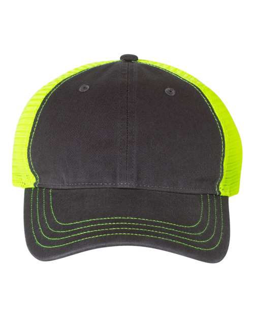 Richardson. Garment-Washed Trucker Cap. 111
