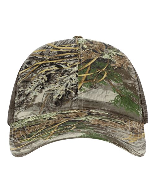 Richardson. Garment Washed Printed Trucker Cap. 111P