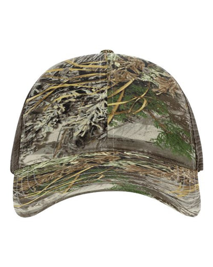 Richardson. Garment Washed Printed Trucker Cap. 111P