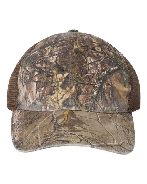 Richardson. Garment Washed Printed Trucker Cap. 111P