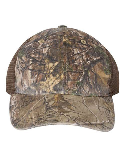 Richardson. Garment Washed Printed Trucker Cap. 111P