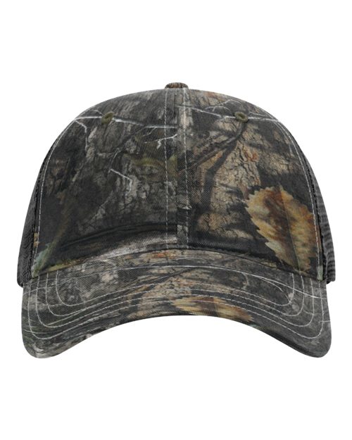 Richardson. Garment Washed Printed Trucker Cap. 111P