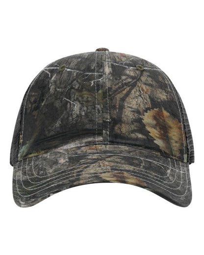 Richardson. Garment Washed Printed Trucker Cap. 111P