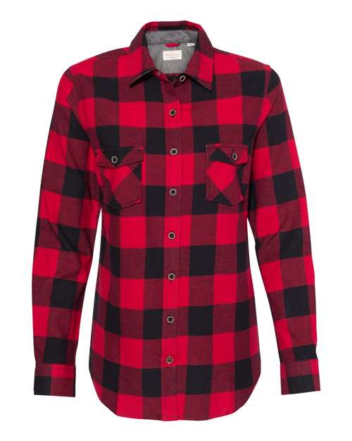 Weatherproof. Women's Vintage Brushed Flannel Long Sleeve Shirt. W164761