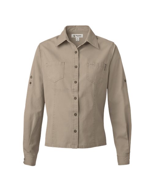 DRI DUCK. Sawtooth Collection Women's Mortar Long Sleeve Shirt. 8284