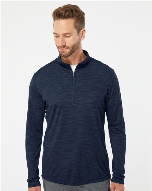 Adidas. Lightweight Mélange Quarter-Zip Pullover. A475