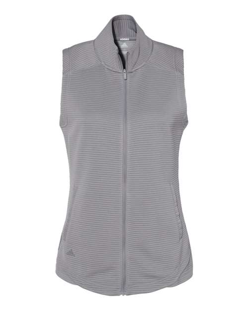 Adidas. Women's Textured Full-Zip Vest. A417