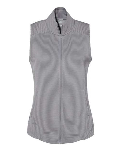 Adidas. Women's Textured Full-Zip Vest. A417