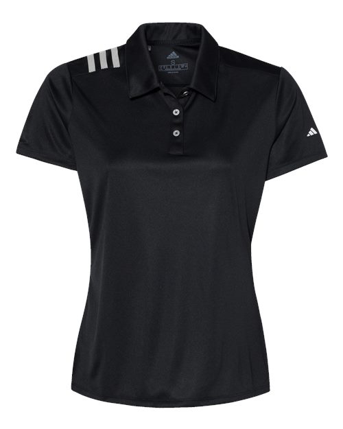 Adidas. Women's 3-Stripes Shoulder Polo. A325