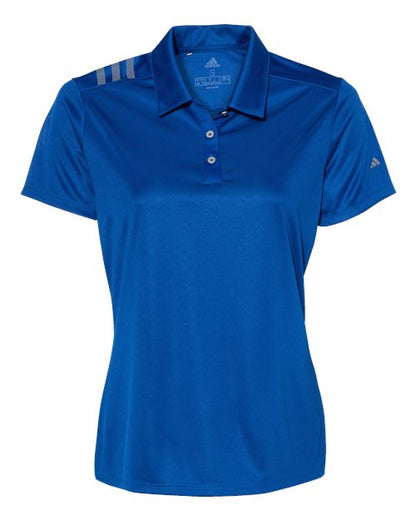 Adidas. Women's 3-Stripes Shoulder Polo. A325