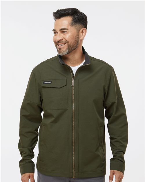 DRI DUCK. Men's Ace Woven Stretch Soft Shell Jacket. 5327