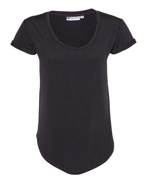 Weatherproof. Women’s CoolLast™ Heathered Lux Dolman Sleeve T-Shirt. W20429