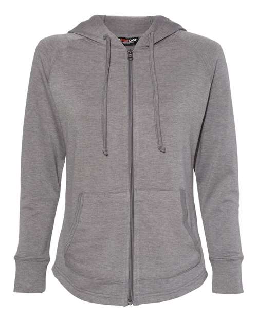 Weatherproof. Women’s HeatLast™ Fleece Faux Cashmere Full-Zip Hooded Sweatshirt. W20121